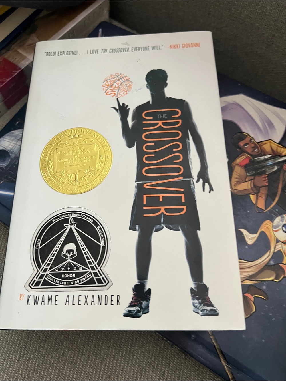 The Crossover by Kwame Alexander 2014 Hardcover Orig $19